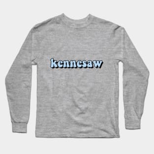 Pale Blue Kennesaw Long Sleeve T-Shirt